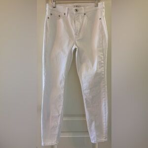 Vineyard Vines Women's White High Rise Skinny Jeans